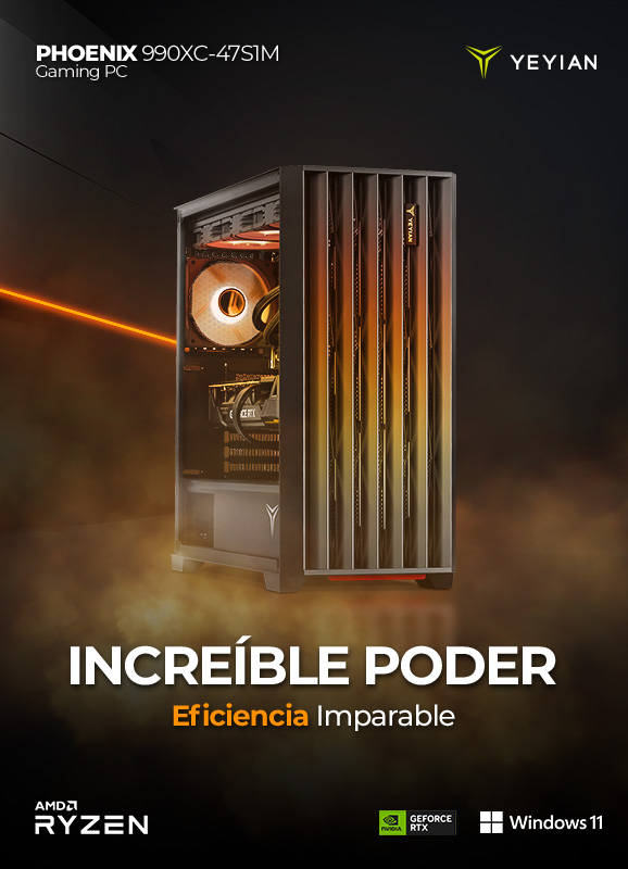 Yeyian Gaming PC Tanto 44F0B-4701U