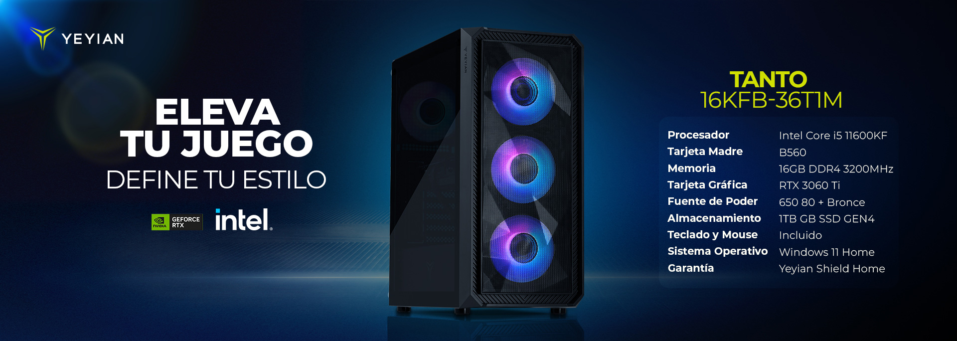 Yeyian Gaming PC YPI-PM49KFC-4901M
