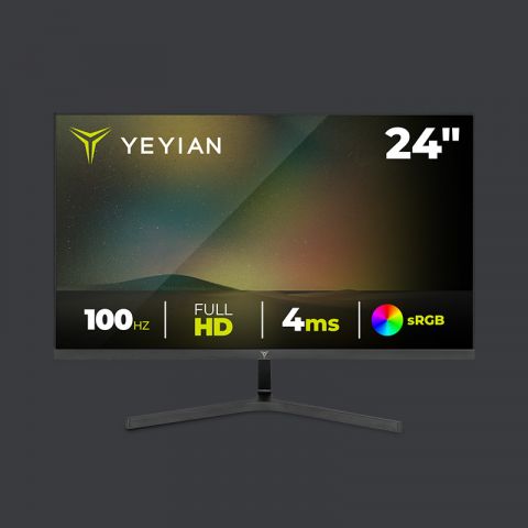 Yeyian Monitor Gamer FHD100hz Dash X24 - Modelo: YMF-VAF24-G1