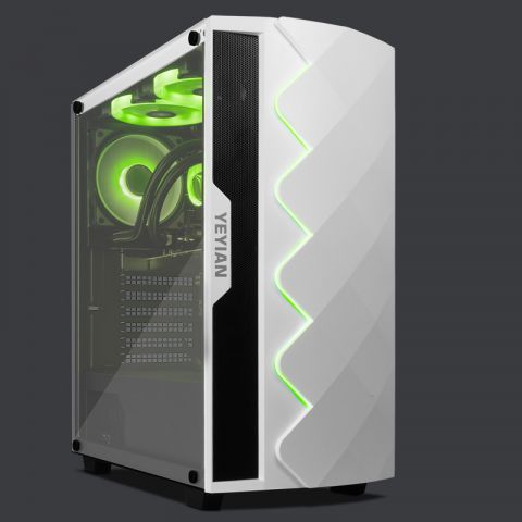 Yeyian Computadora Gamer SAI 560XC-5701M - AMD Ryzen 5 5600X - 32GB DDR4 - RTX 5070 - Modelo: YPA-SA560XC-5701M