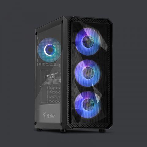 Yeyian Gaming PC Tanto 560XC-4601M - Ryzen 5 5600X - RTX 4060 - 32GB DDR4 - SKU: YPA-TA560XC-4601M