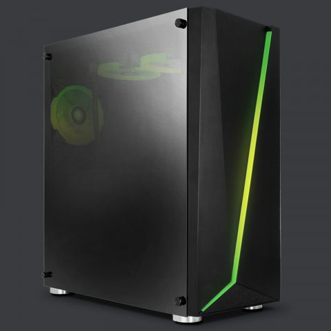 Yeyian Computadora Gamer Armageddon 370FC-5701M - Core i7 13700F - 32GB DDR4 - RTX 5070 Dual Fan - Modelo: YPI-AR370FC-5701M