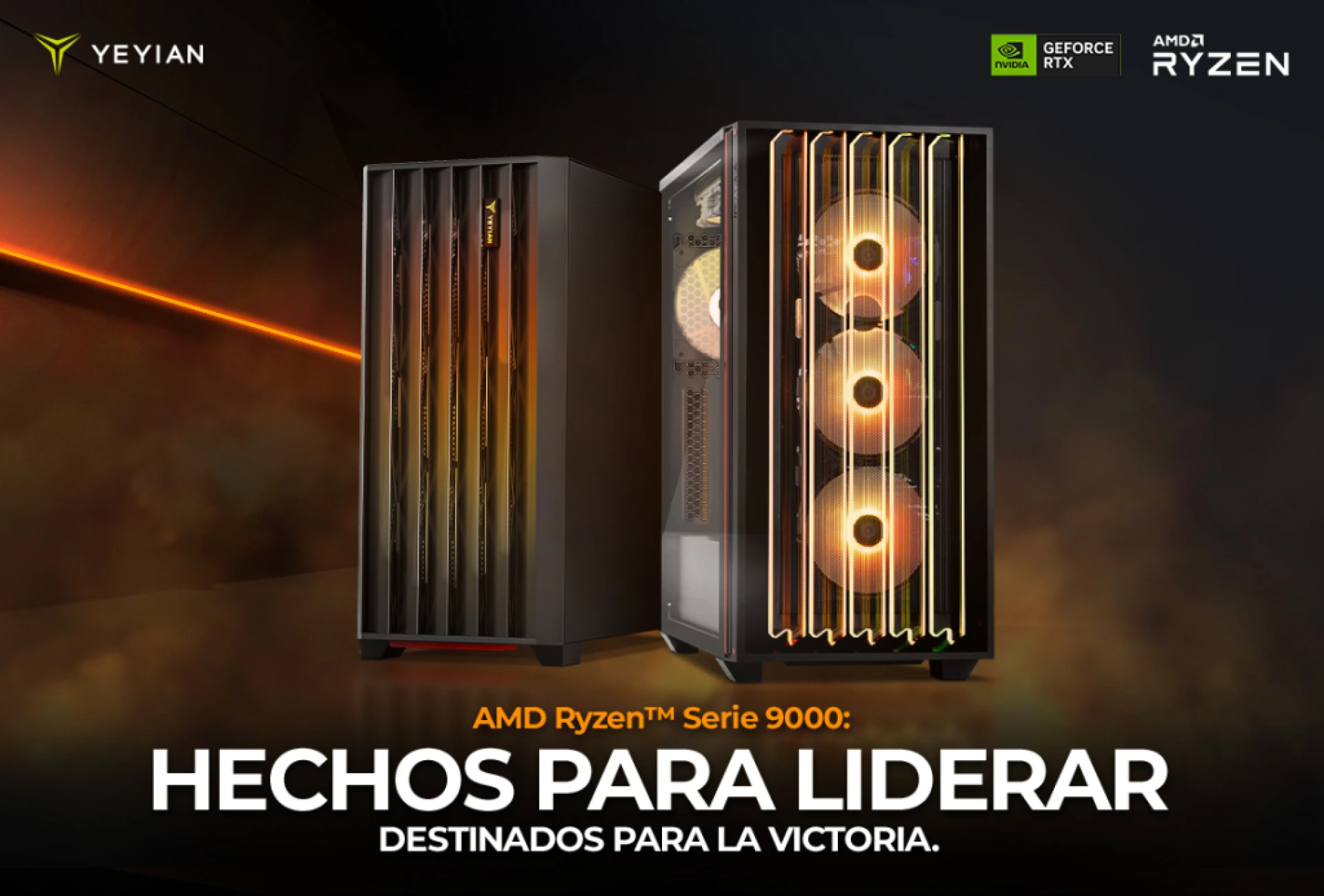 AMD Ryzen™ Serie 9000: Hechos para Liderar, Destinados para la Victoria