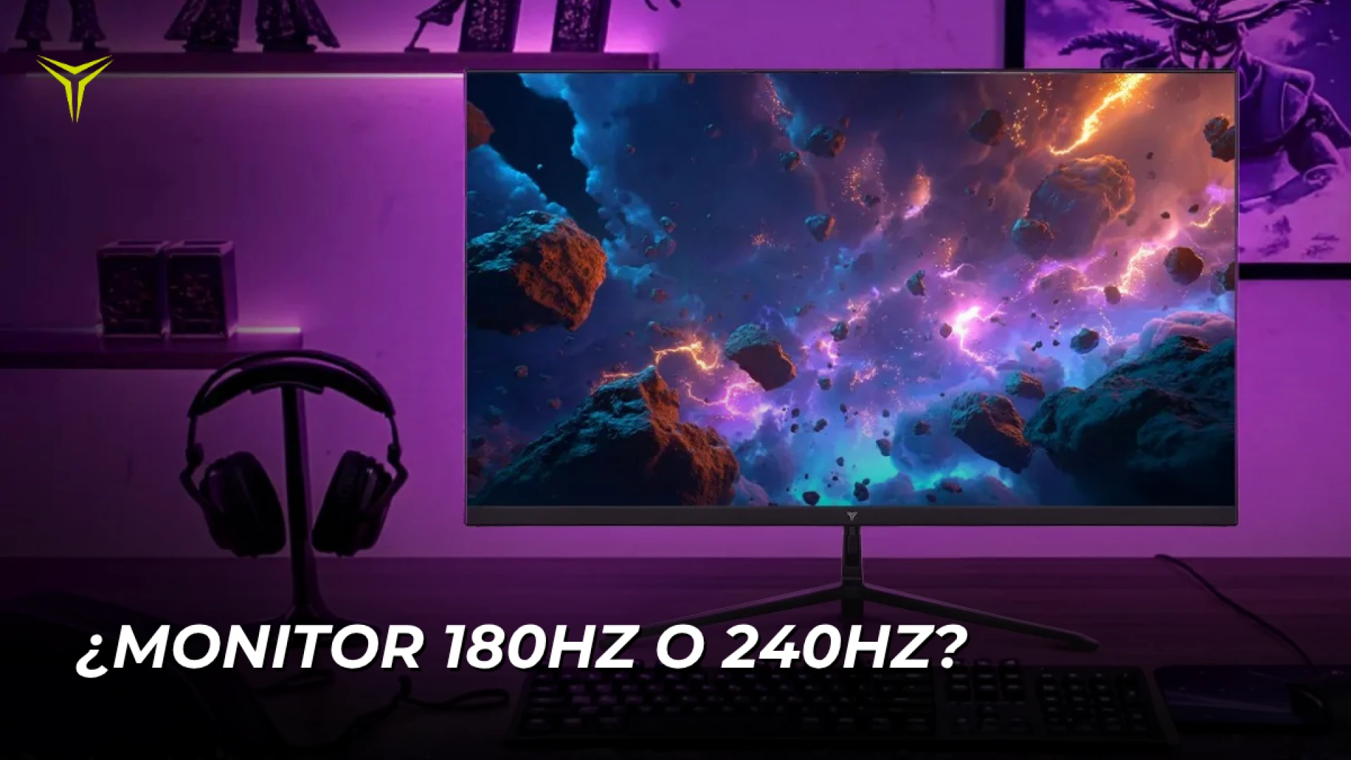 ¿Monitor 180Hz o 240Hz? ¿Cuál conviene más según tu forma de jugar? (Guía 2026)