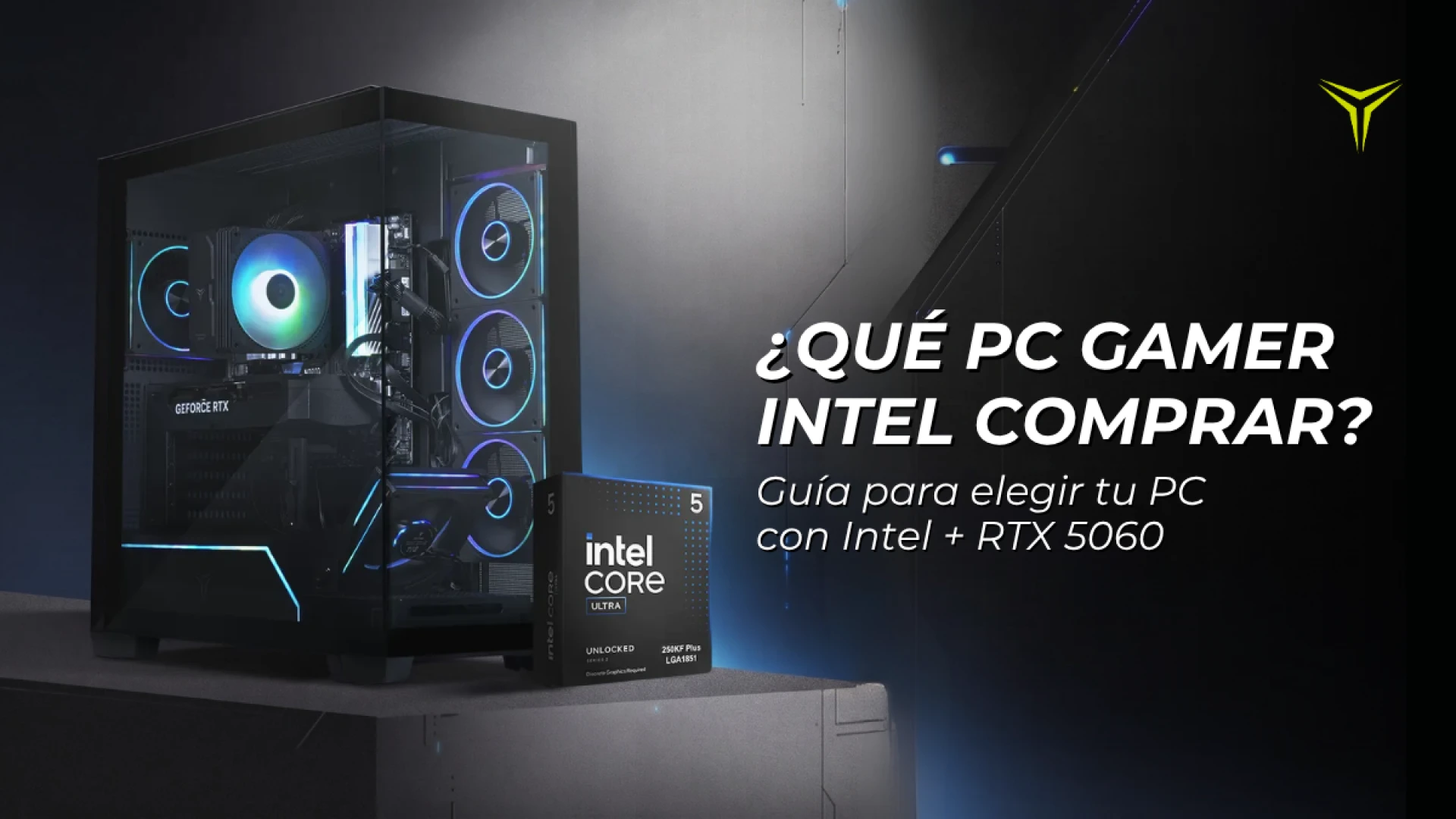 ¿Qué PC Gamer Intel comprar? Guía para elegir tu PC con RTX 5060