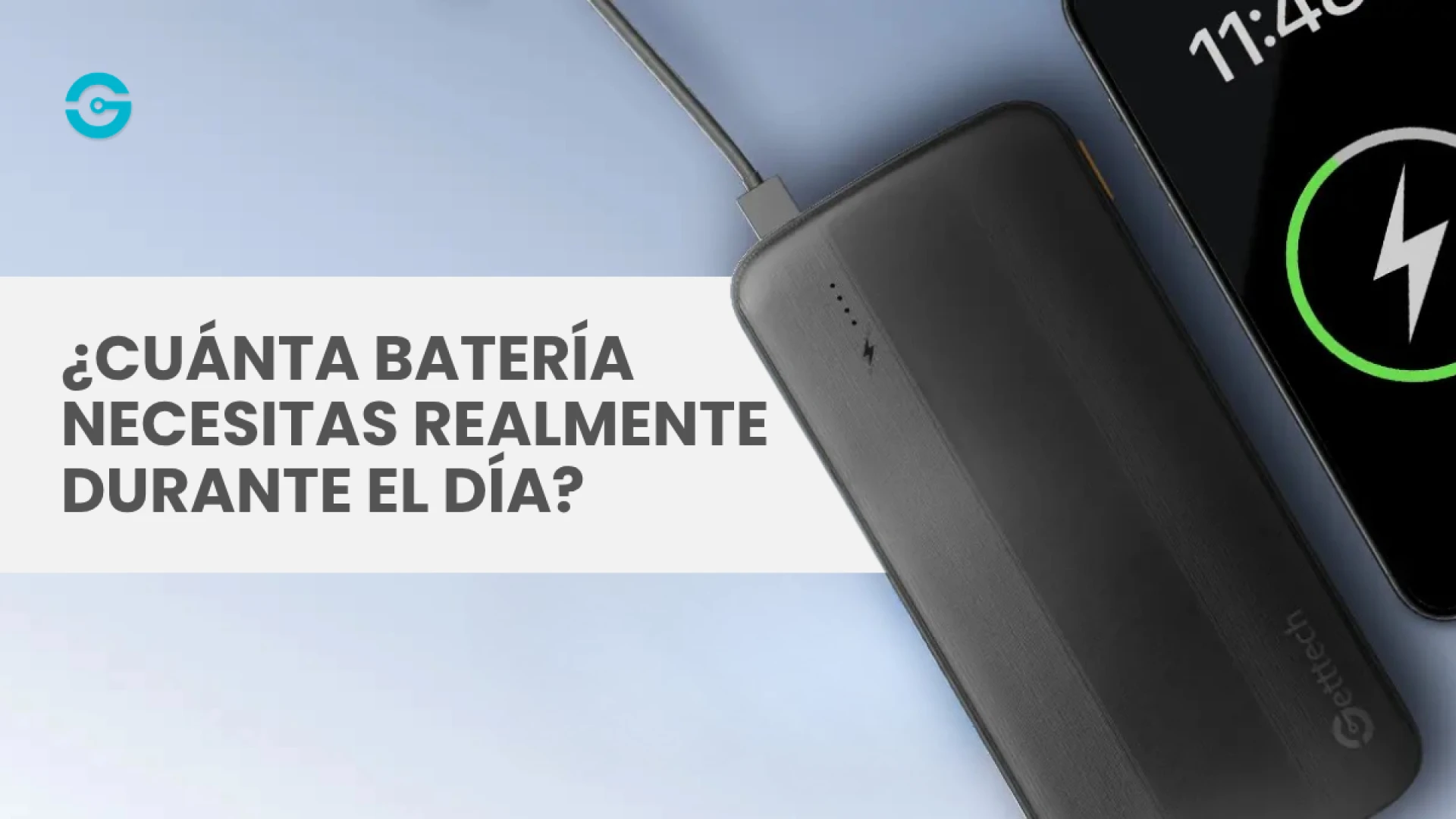 ¿Cuánta batería necesitas realmente durante el día?