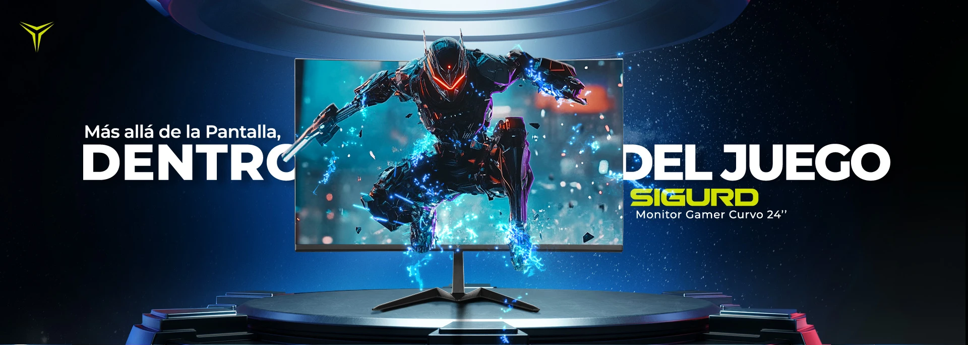 Monitor de juegos Curve Zero Frame con tiempo de respuesta de 1 ms, frecuencia de actualización de 200 Hz y totalmente compatible con AMD FreeSync y NVidia G-Sync