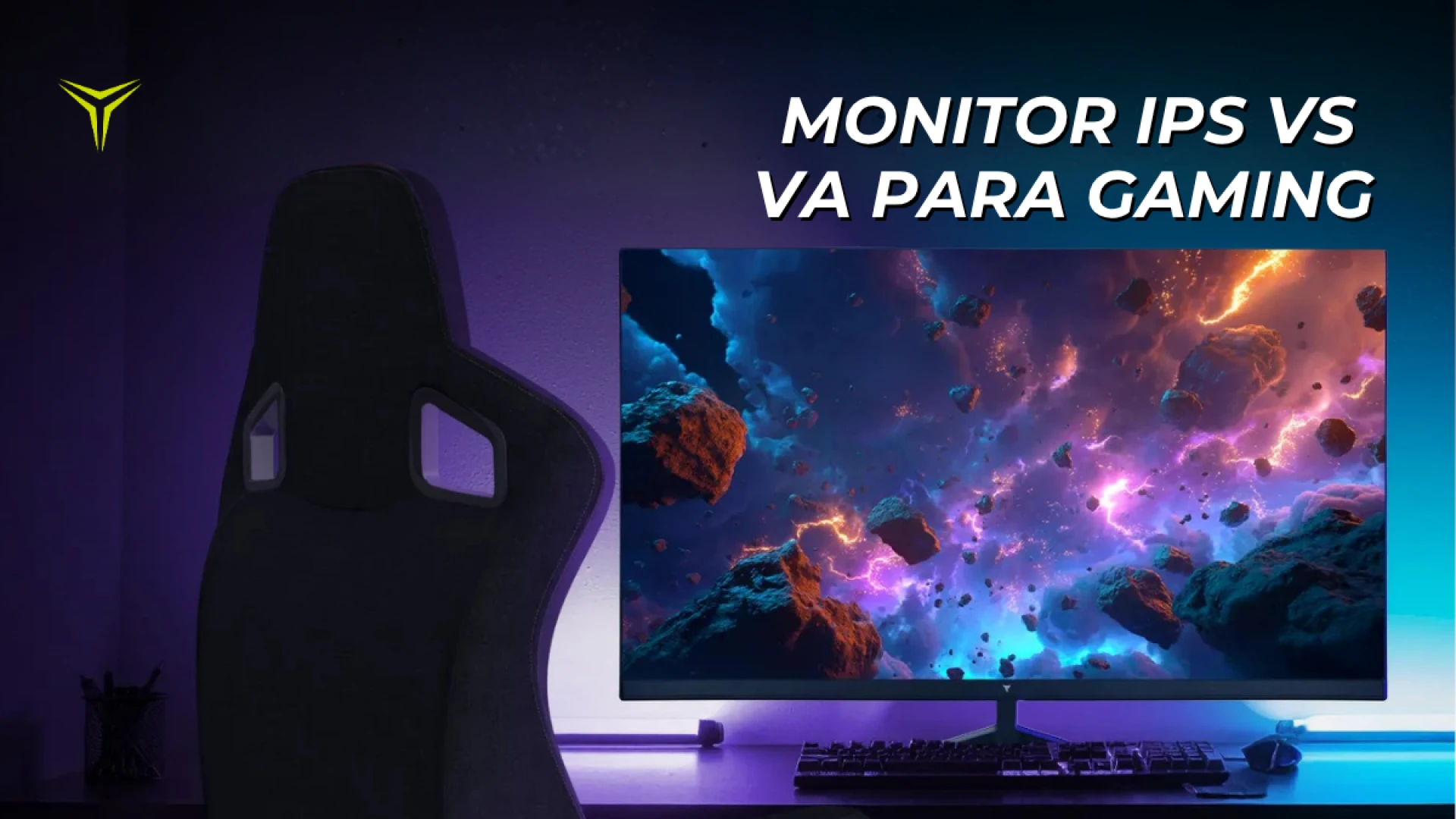 Monitor IPS vs VA para gaming: qué cambia realmente al jugar