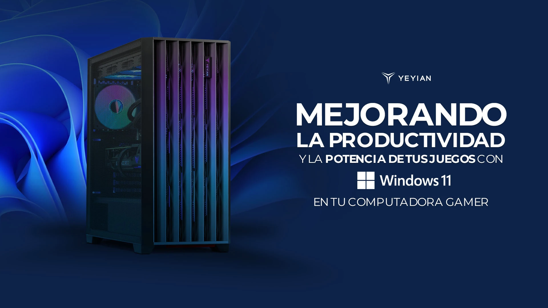 Productividad y potencia de juego con Windows 11